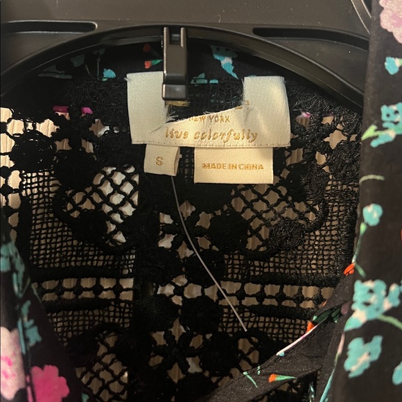 Kate Spade New York Greenhouse Lace-Yoke Sleeveless Top NWOT - Picture 2 of 10